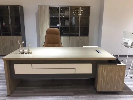 Executive Desk with Corporate Color Combination