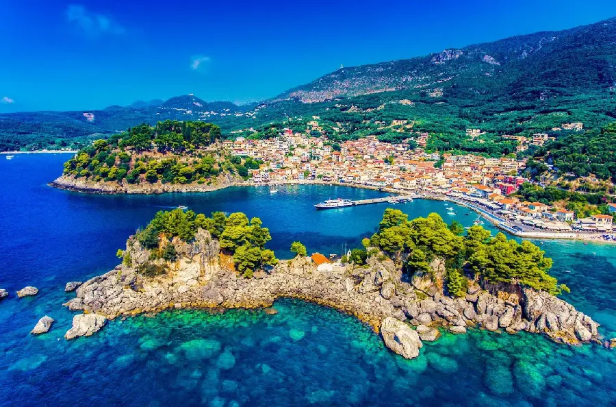 Images of Sidari Beach in Greece