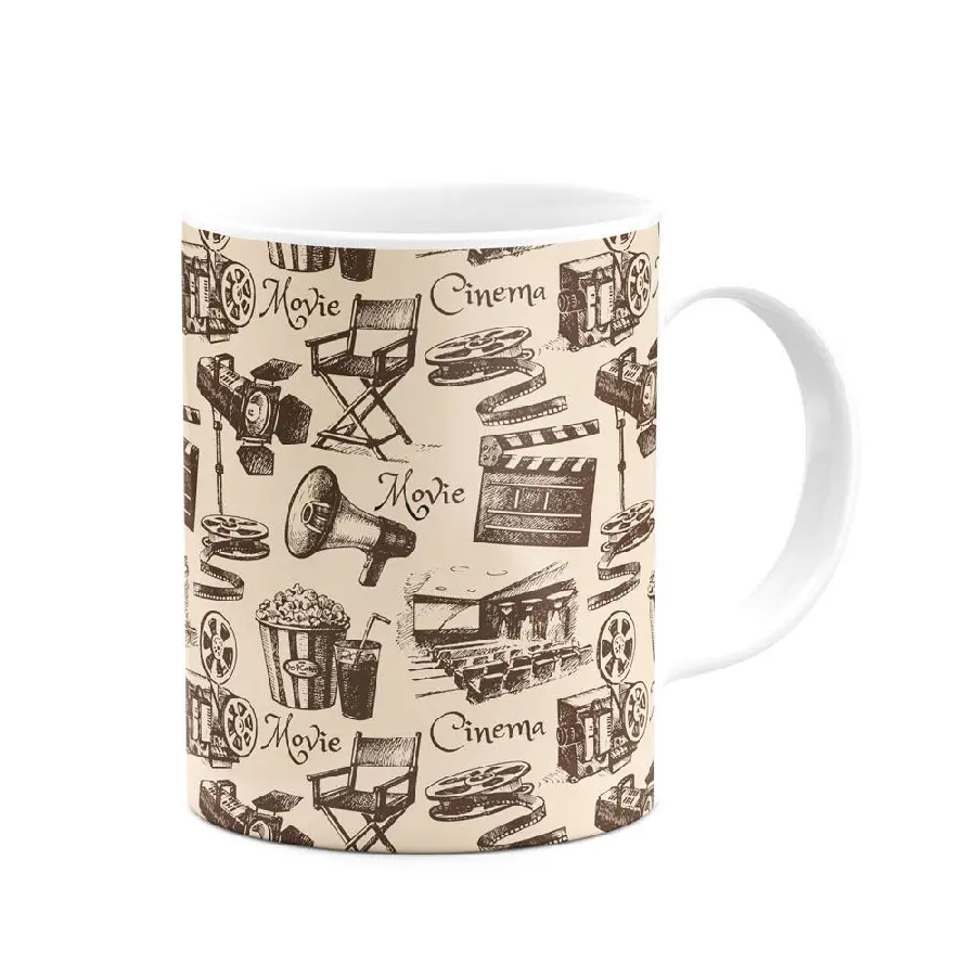 Movie Themed Mug for Cinema Lovers - Perfect Gift for Film Enthusiasts
