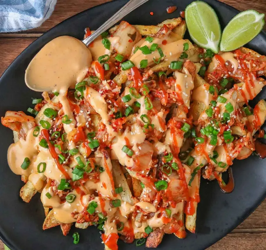 Kimchi with Cheese Photo from Toronto Canada