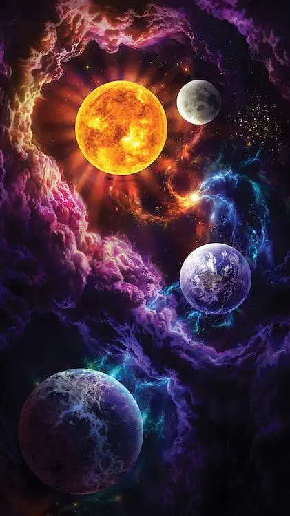 Solar System 4K Image - Stunning Wallpaper