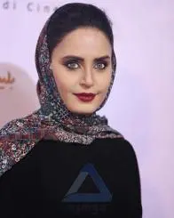 Elnaz Shakerdoost with minimal makeup