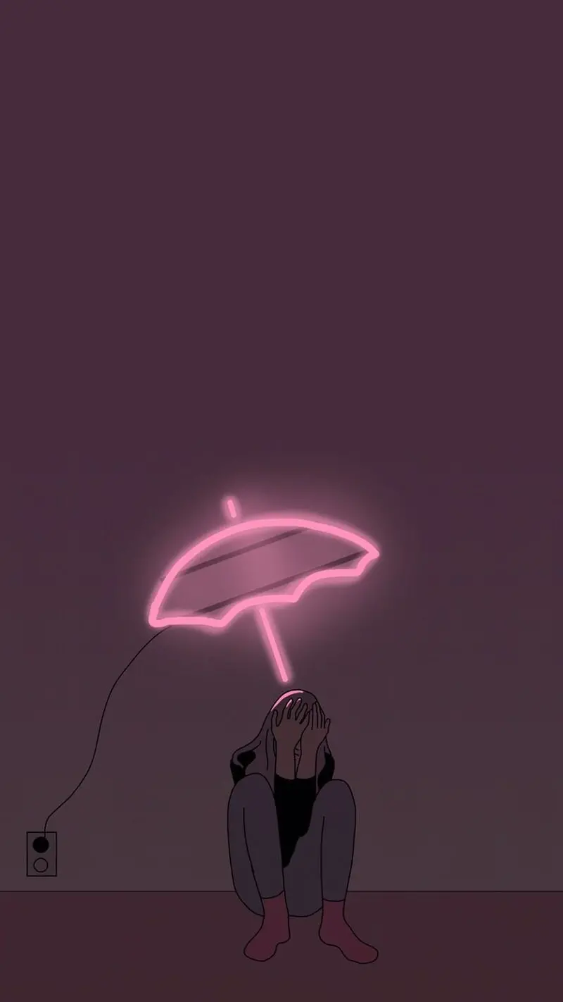 Download Pink Sad Girl Wallpapers High Quality