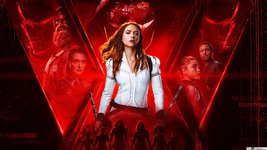 Black Widow Full HD Movie Wallpaper in High Quality