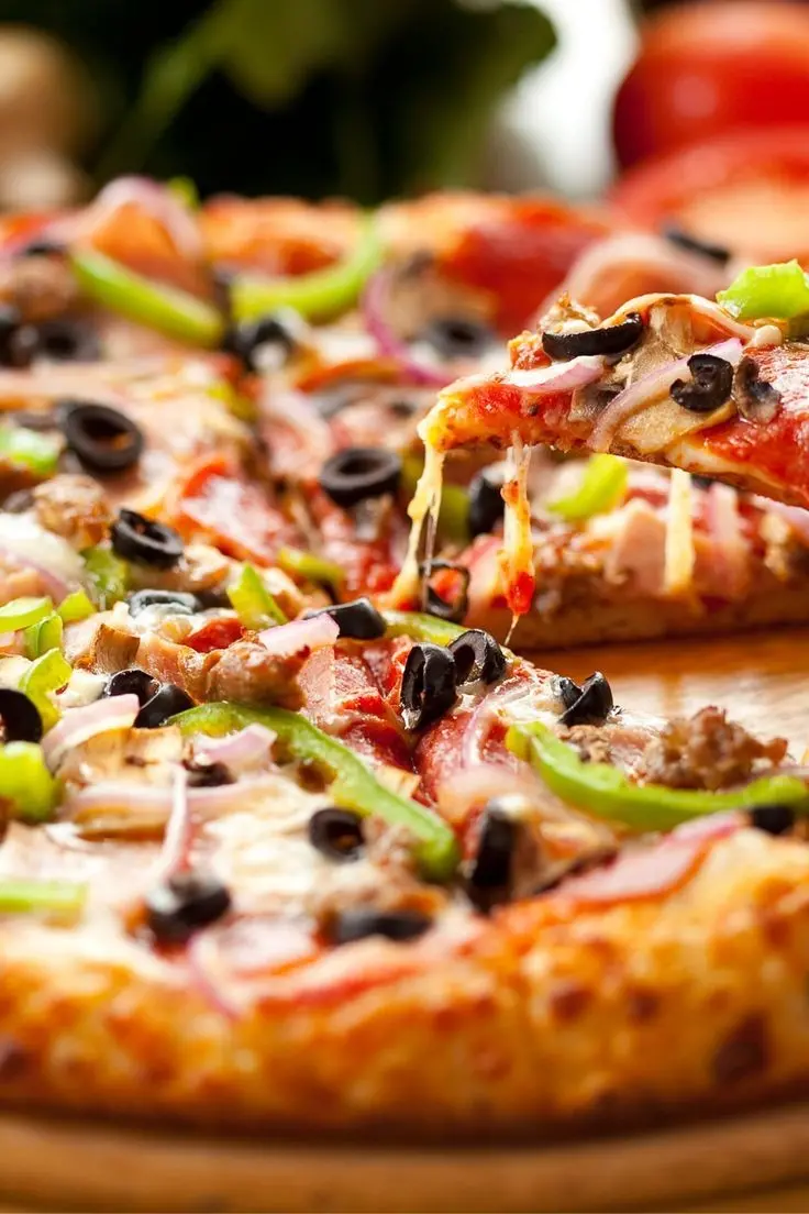 Special Two-Person Pizza Photo for Food Lovers