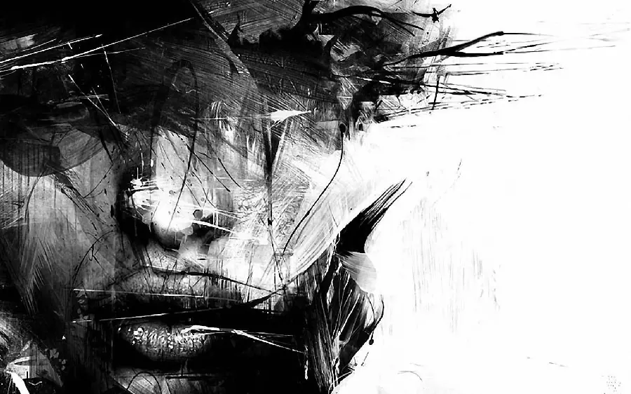 Beautiful Artistic Black and White Photo - Timeless and Elegant