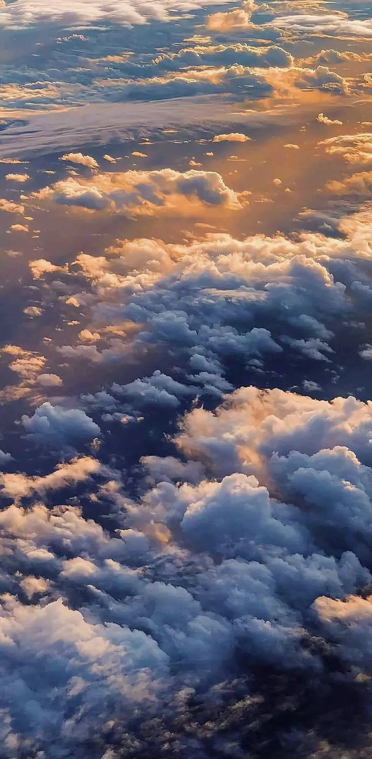 Download White Clouds In Clean Sky Background