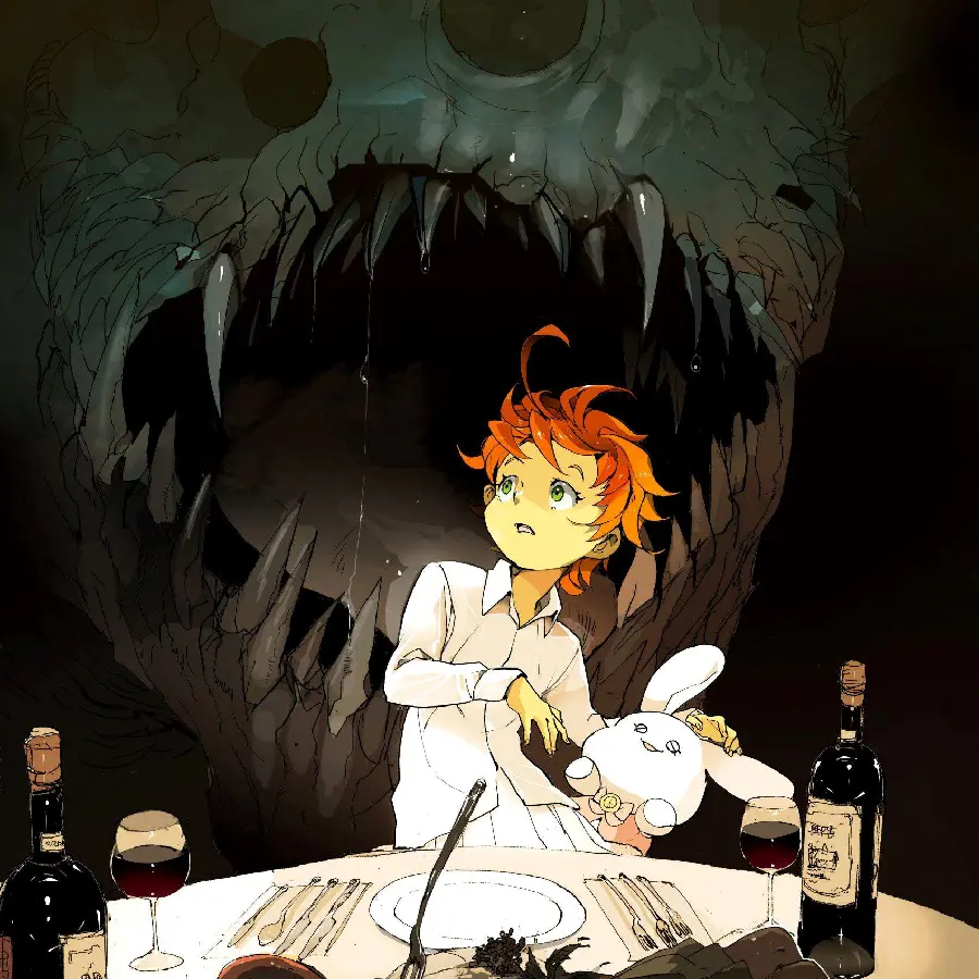 Image of Emma from The Promised Neverland Manga