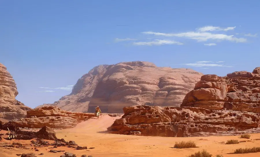Download Rocky Desert Image
