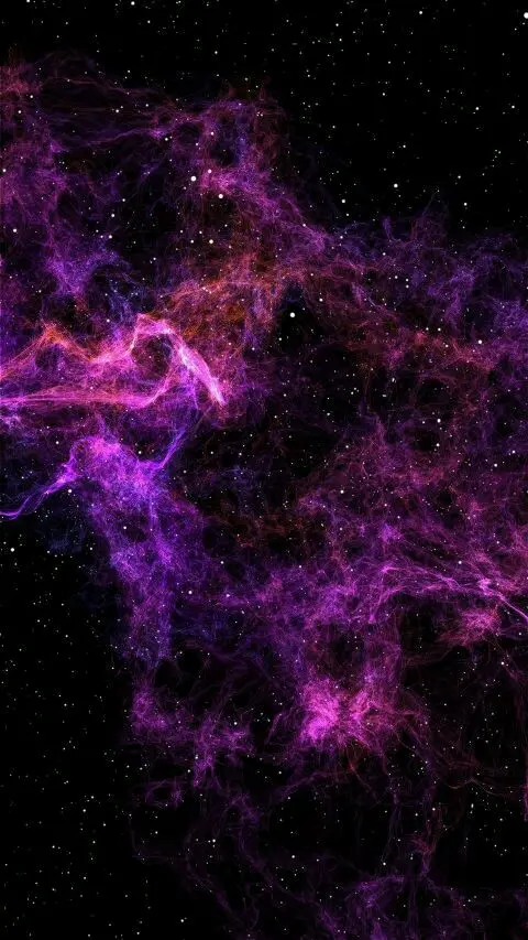Download High-Quality Image of Purple and Star-Filled Galaxy