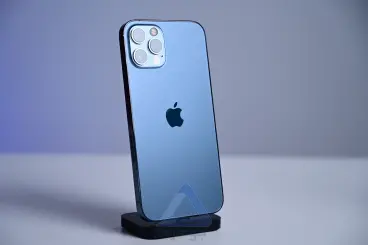 Blue iPhone 12 Pro Max Photo - Unique and Stylish