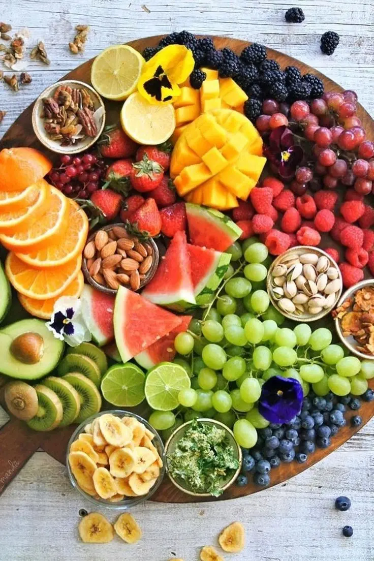 Download Image of Fruit Arrangement with Nuts