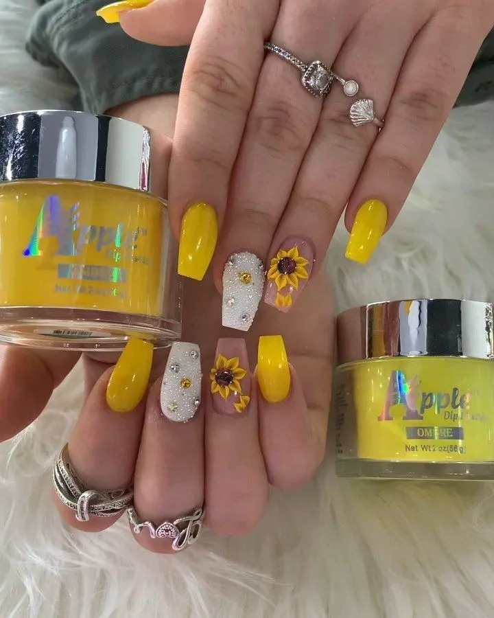 Image of Nails Designed with Accessories