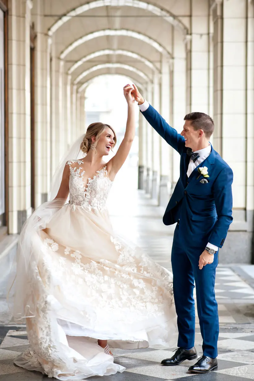 Dancing Wedding Pose for Couples