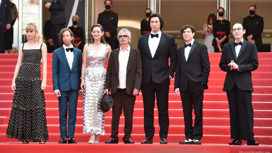 Adam Driver and Marion Cotillard at Cannes 2021