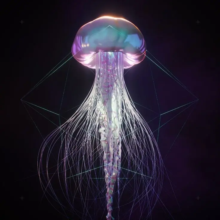 Download HD Real Jellyfish Photo for Blog Backgrounds