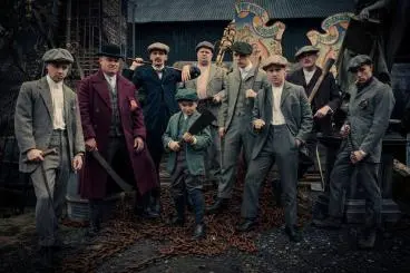 Group Photo from Season 5 of Peaky Blinders