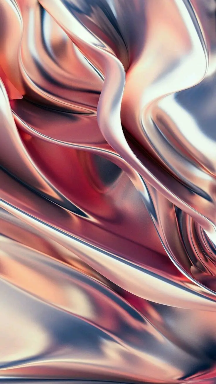 Download High-Quality Pink Holographic Wallpaper
