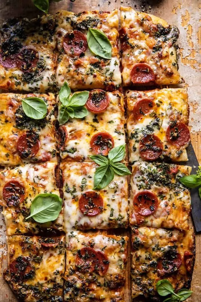 Very Delicious Pizza Photo for Food Blogs