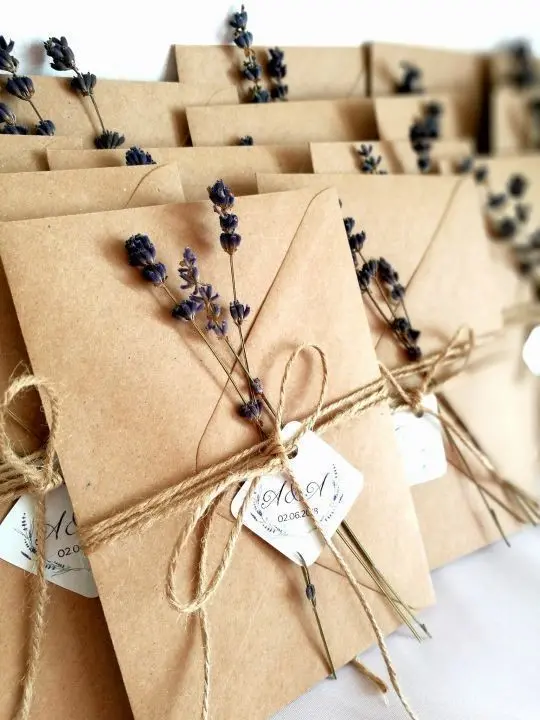 Download Image of Envelope Tied with Jute