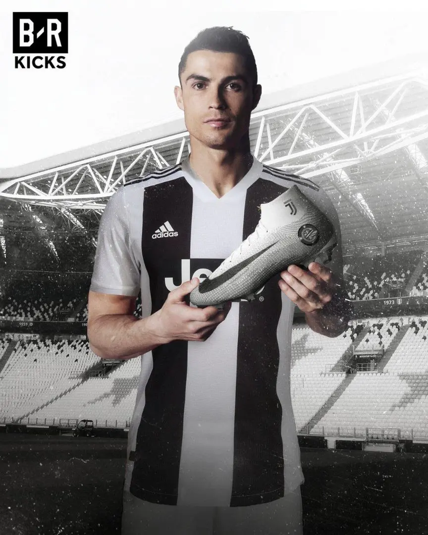 Cristiano Ronaldo Juventus New Shoes Image - Exclusive Nike Design