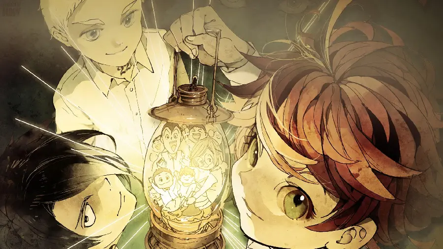 Beautiful Image from The Promised Neverland Anime