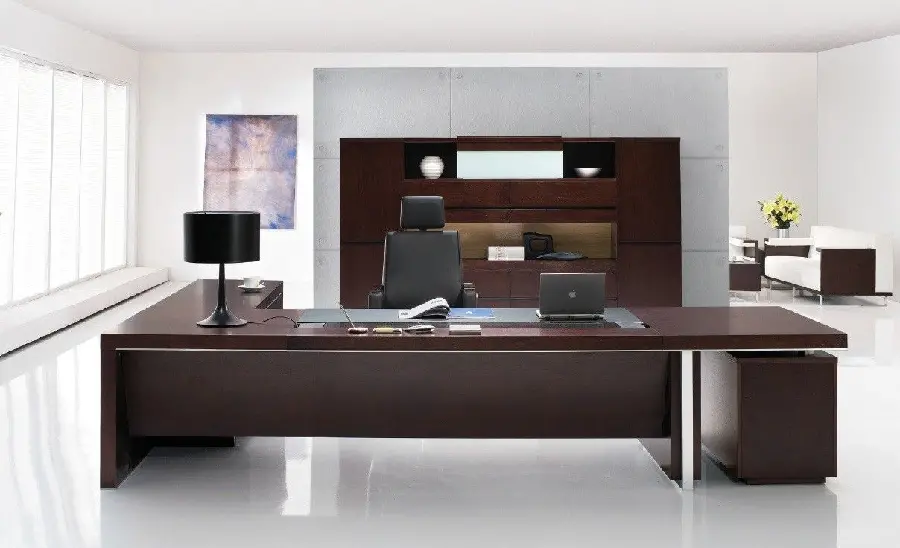Large and Modern Executive Desk