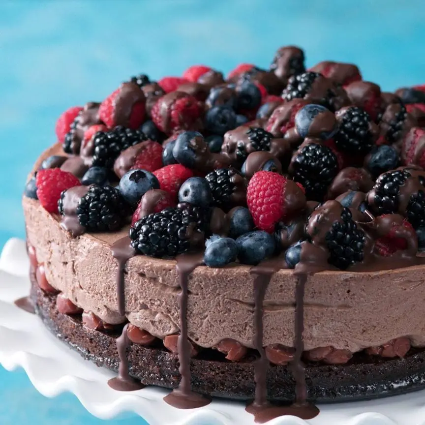 Chocolate Mousse Cake Recipe with Images