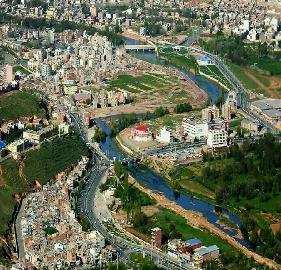 Images of Mahabad, the Largest City in West Azerbaijan