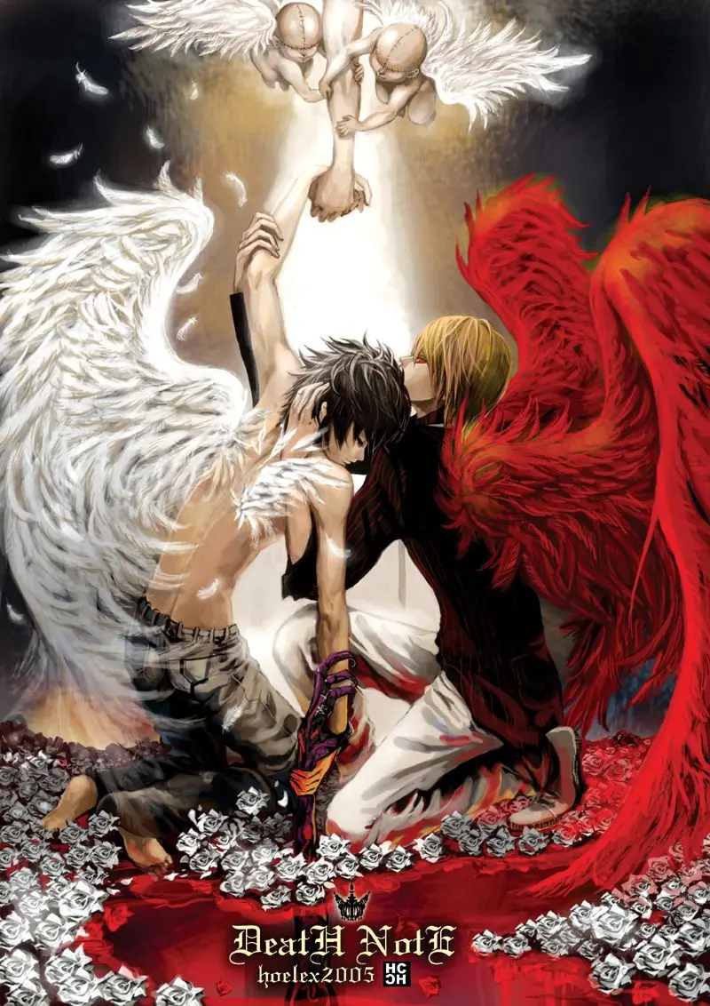 8K Death Note Anime Photo
