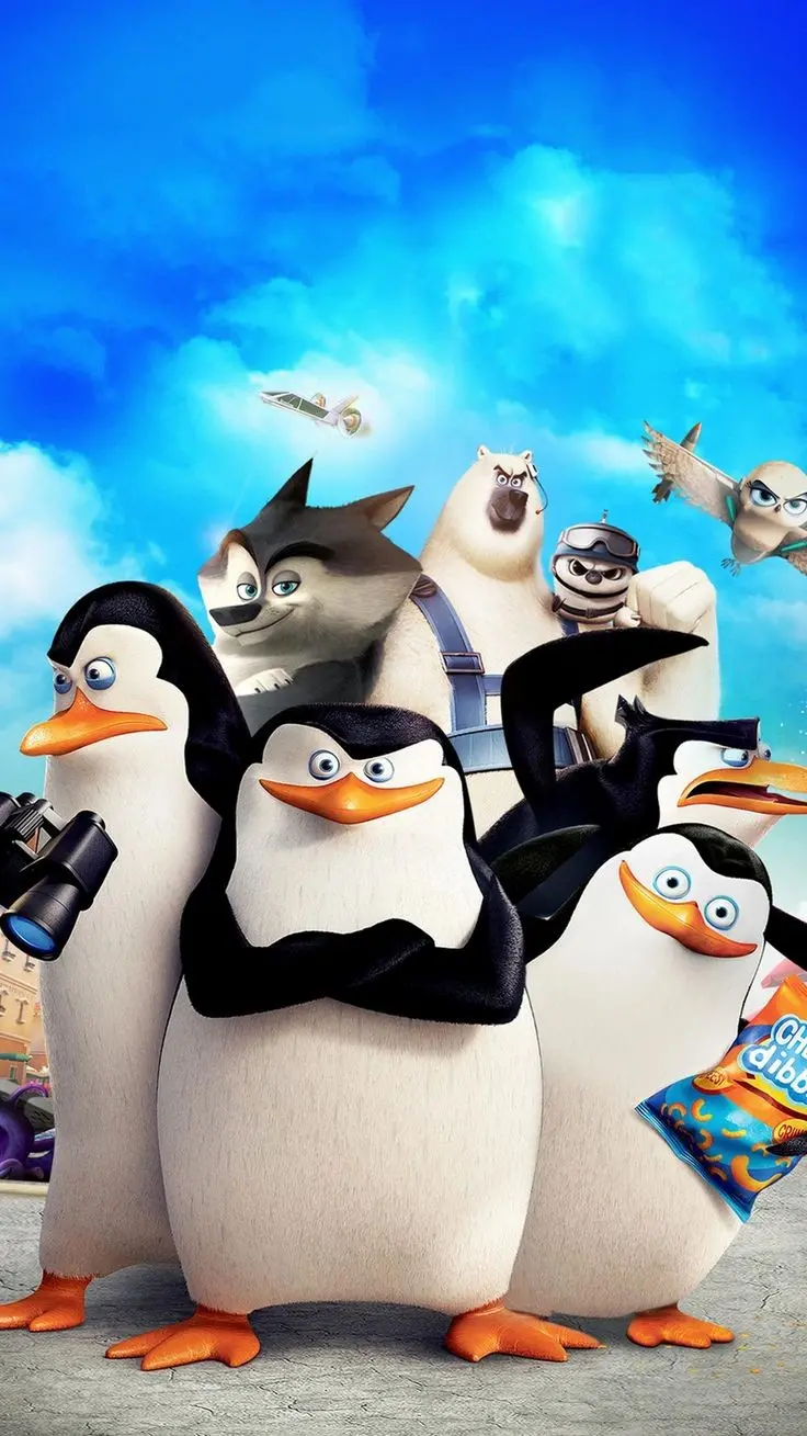 Download Madagascar Penguins Animated Wallpaper