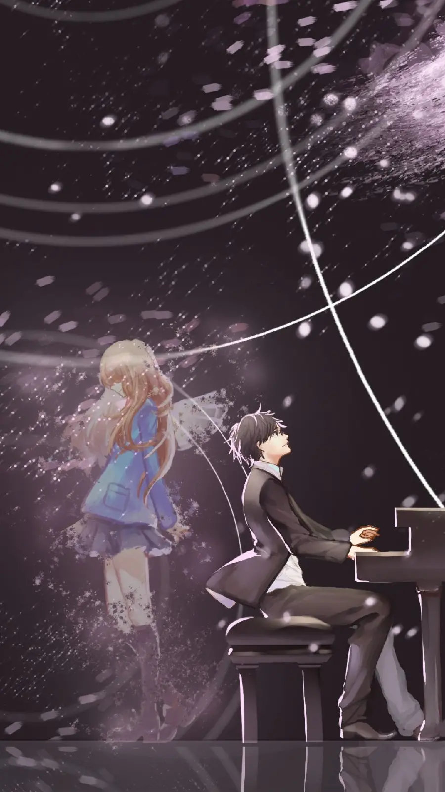 Stunning Your Lie in April Anime Image