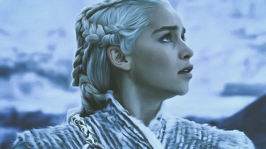 Image of Daenerys Targaryen in Game of Thrones