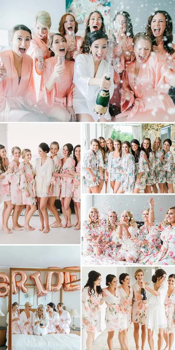 Bridal Photo Ideas With Bridesmaids
