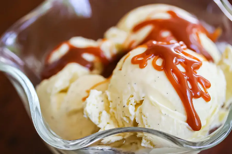 Ice Cream with Syrup Sauce: A Delicious Treat
