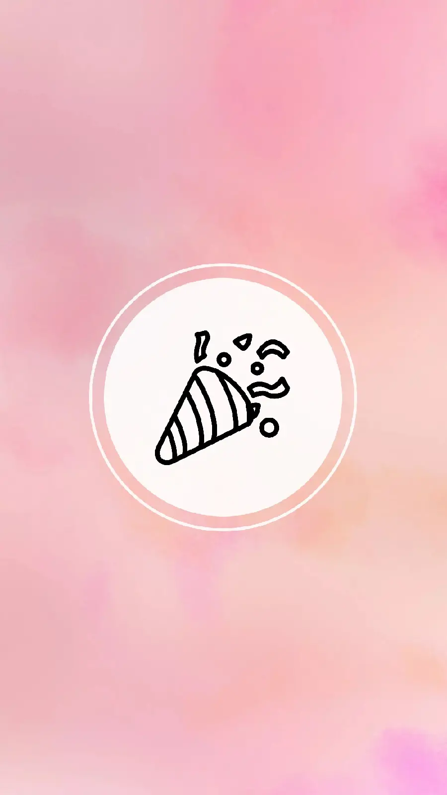 Party and Birthday Story Highlight Cover for Instagram