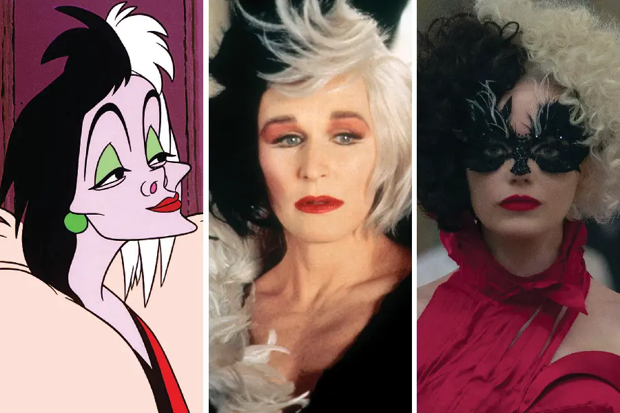 Cruella Character in Movies and Animations