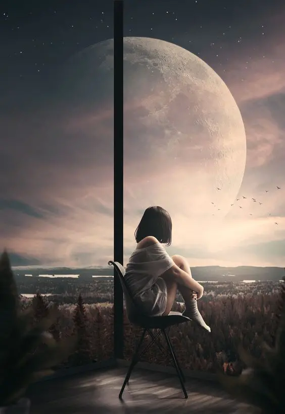 Download 50 HD and 4K Full Moon Profile Pictures