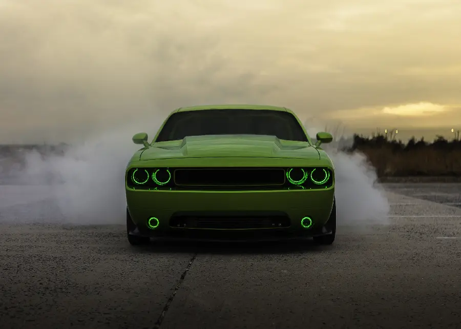 Dodge Challenger Driving Photo for Desktop