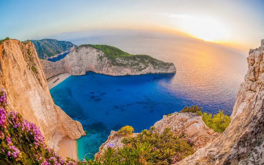 Navagio Beach Desktop Wallpaper