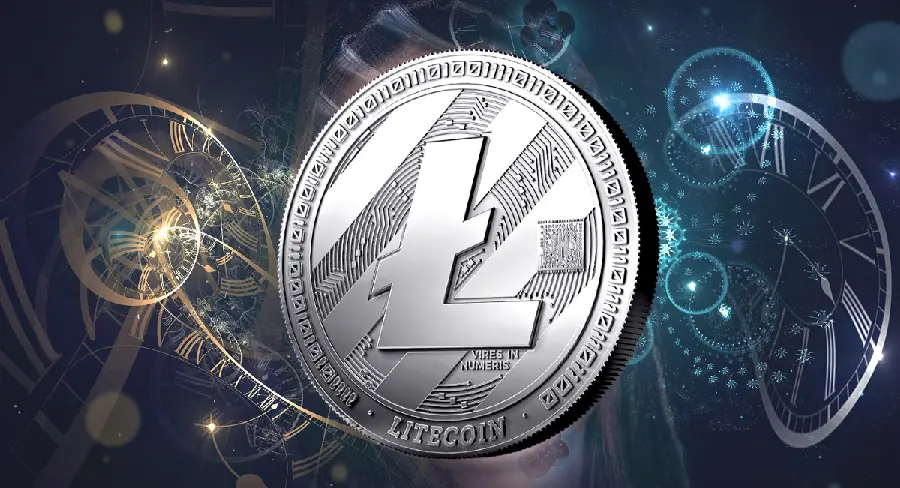 Litecoin Silver Coin Photo