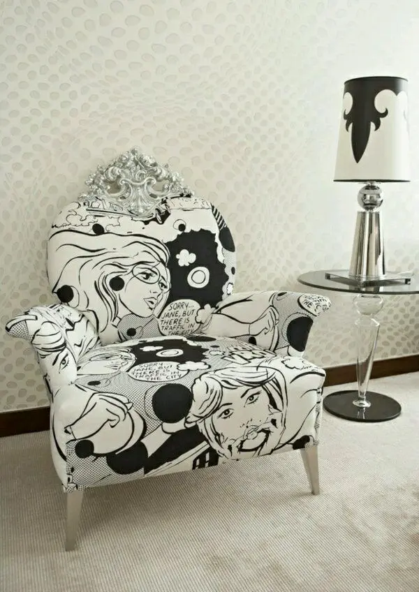 Download Wallpaper of Modern Sofa with White Cover