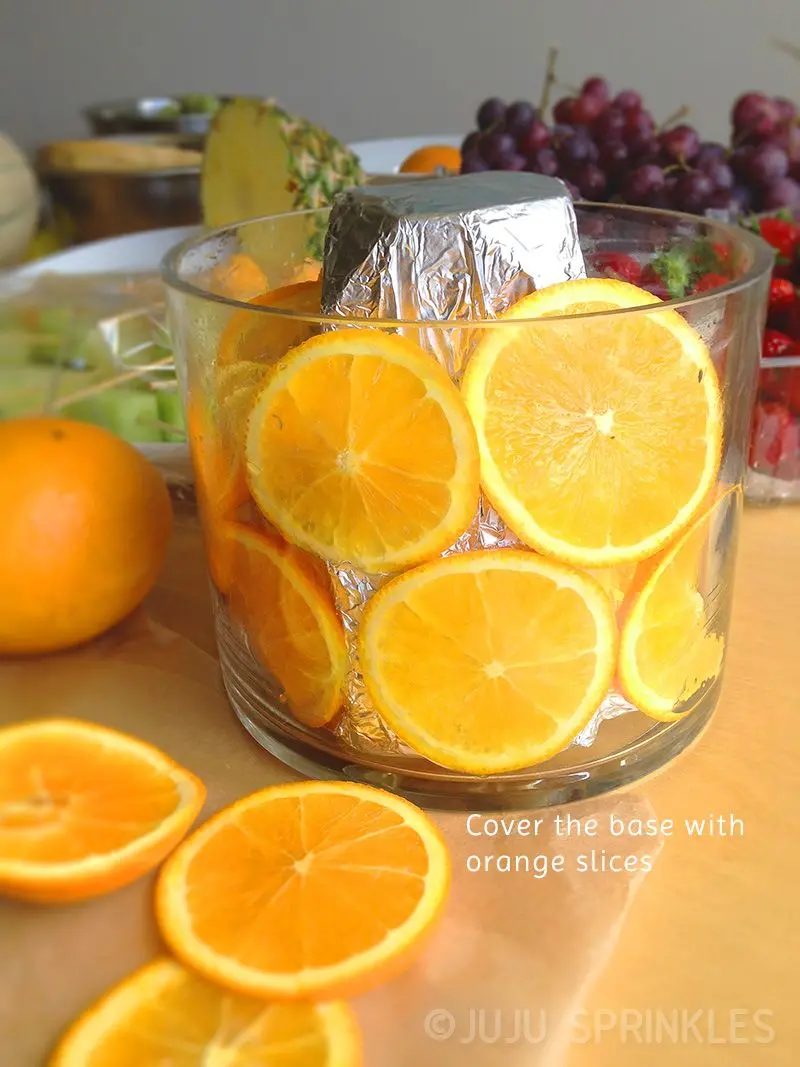 Image of Fruit Platter Arrangement and Decoration