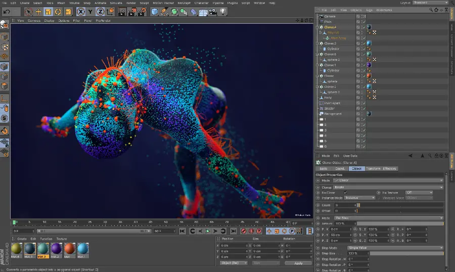 Photo and Introduction to Cinema 4D Software