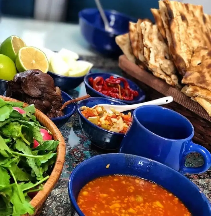 Iranian Abgoosht Food Photo for Traditional Food Lovers