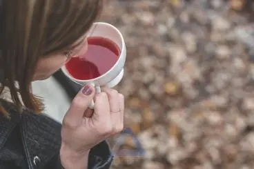 Elegant White Tea Cup with a Unique Design