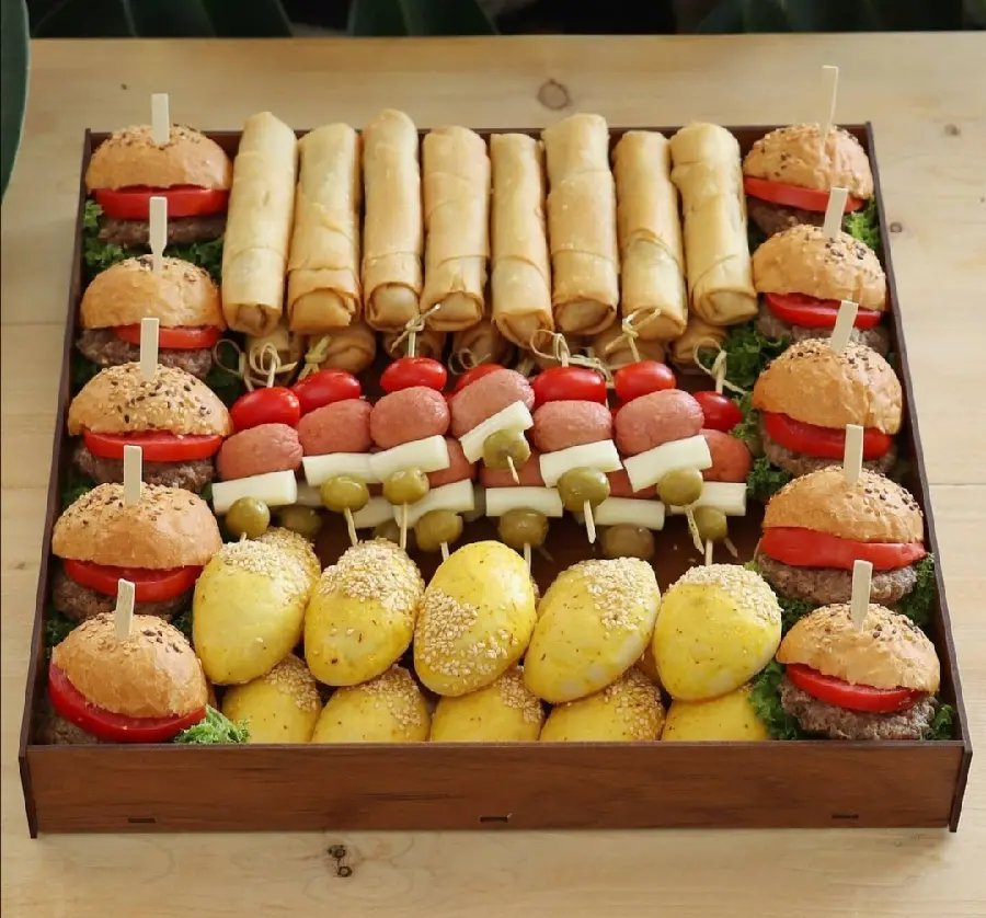 Finger Food Appetizer Platter Photo