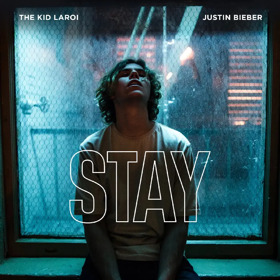 Cover of The Kid Laroi and Justin Bieber New Song Stay