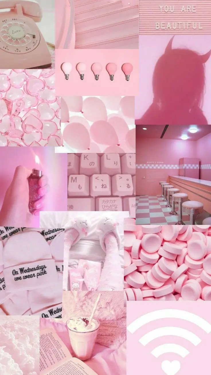 Download Pink Mosaic Wallpaper in HD for Instagram Stories