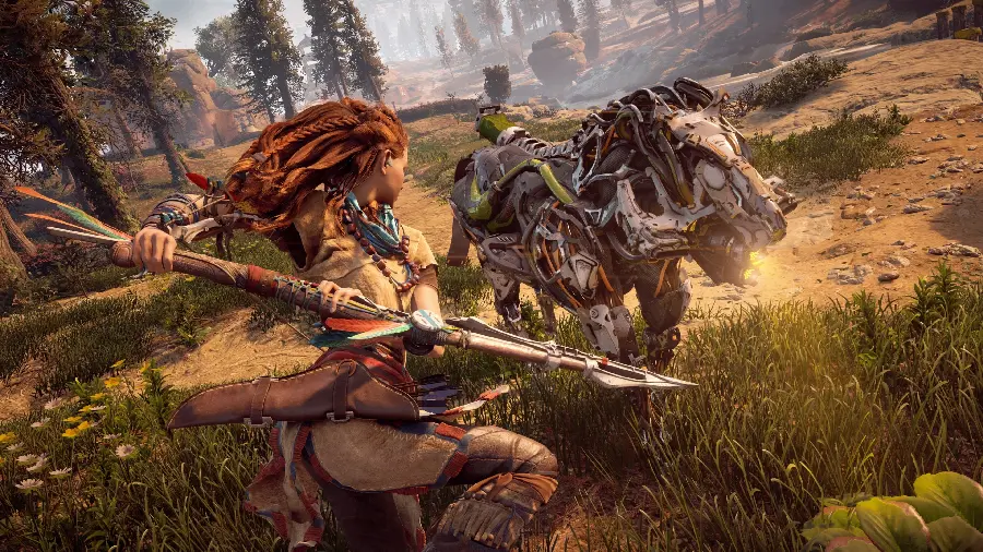 Horizon Zero Dawn Gameplay Screenshots